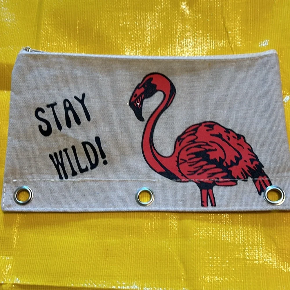 Animal pencil bags $3 if purchased with $10 or more order